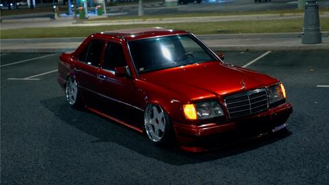 Stance Mercedes Stanced Mercedes Benz W124 2 3 哔哩哔哩