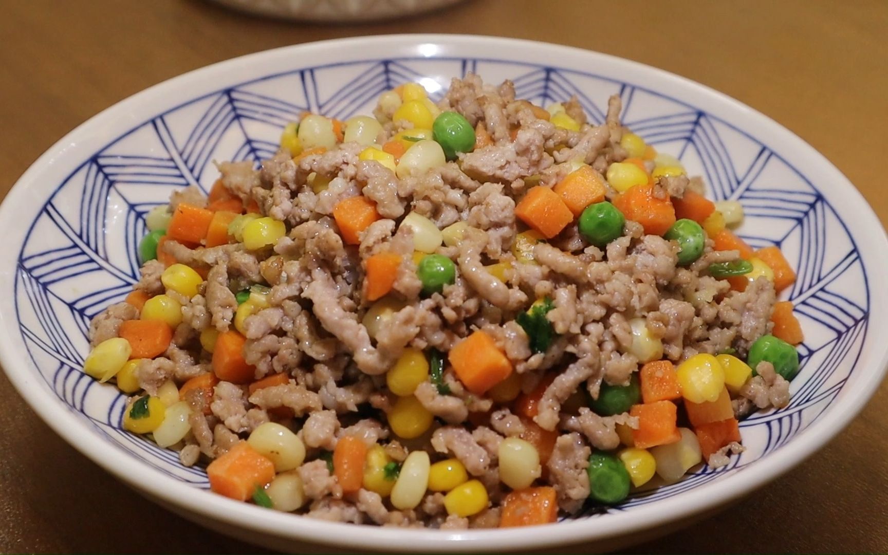 什锦肉末,大小朋友都爱