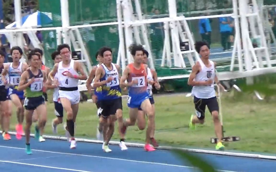 [日体大记録会]5000m 12组 宫坂大器14:02、吉中祐太 中央14:04、増田凉太 东洋14:06哔哩哔哩bilibili