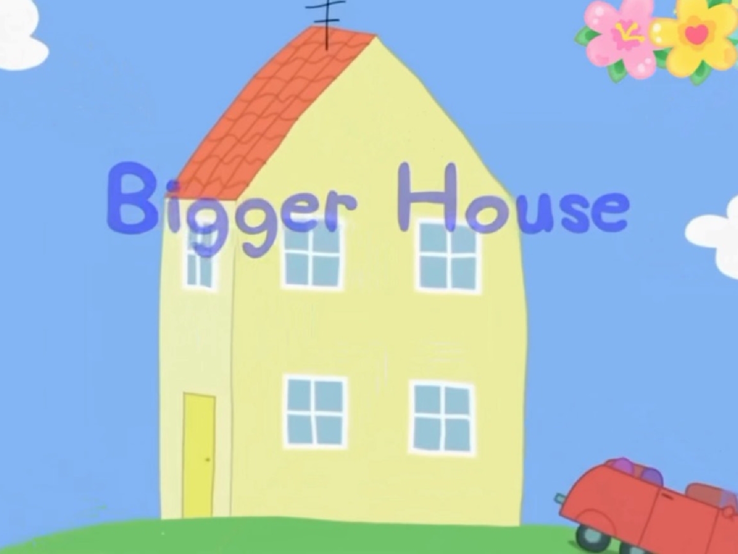 小猪佩奇第十二季第1️⃣集（双语）Bigger House