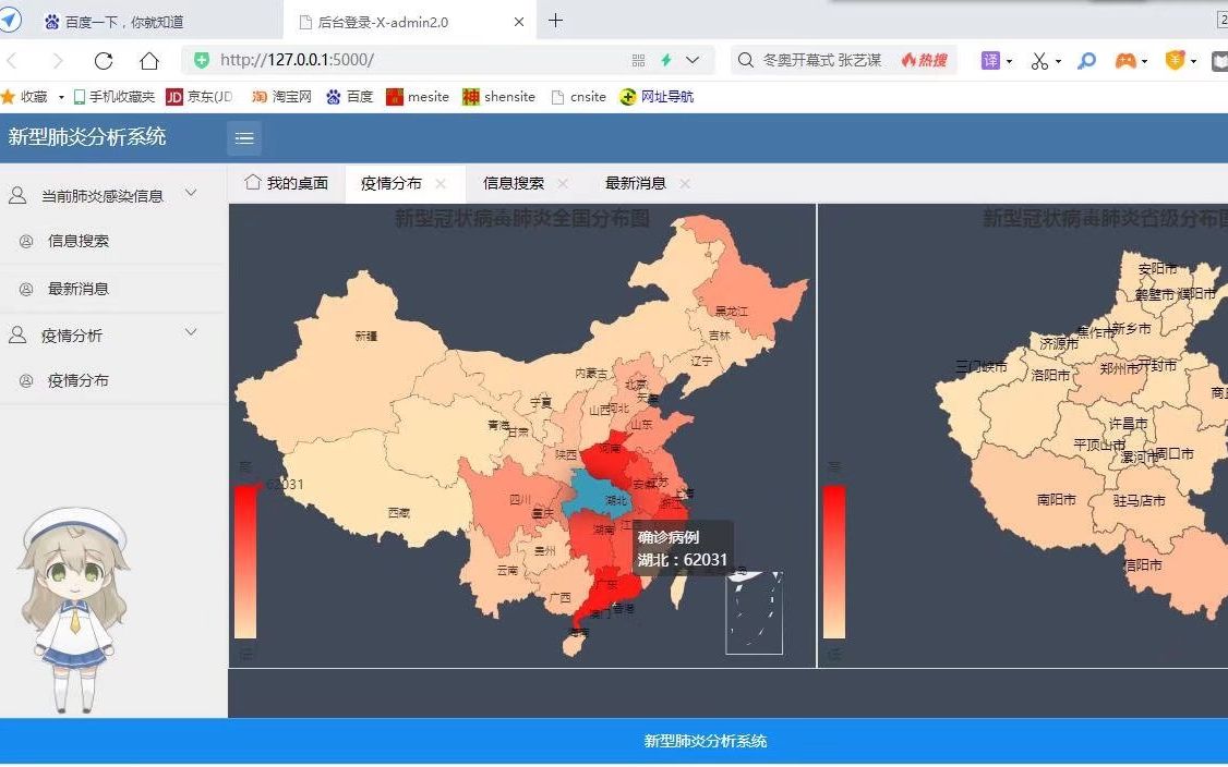 基于Python新冠疫情数据爬虫分析展示系统毕业源码案例设计哔哩哔哩bilibili