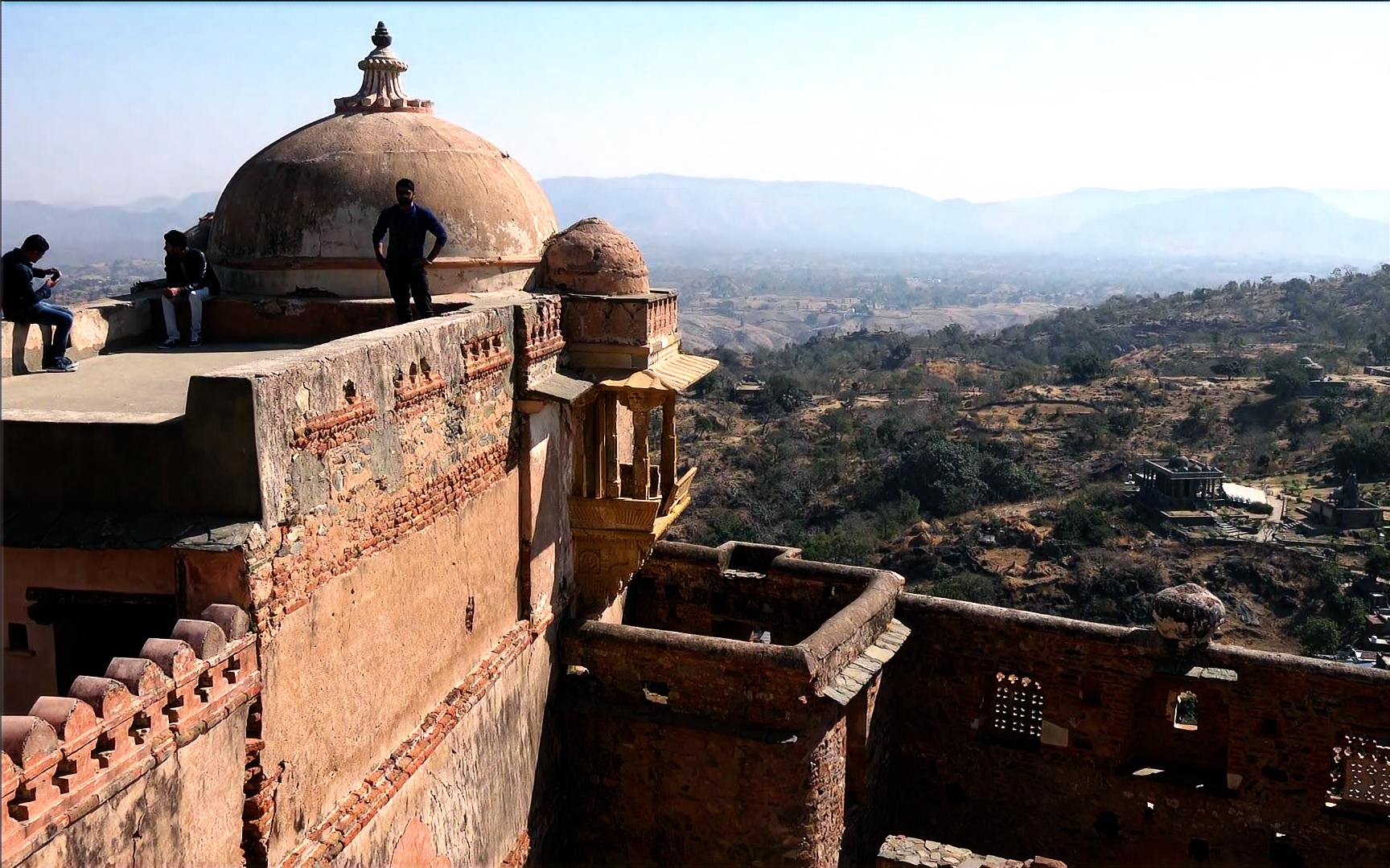 人文风景印度拉贾斯坦邦kumbhalgarh要塞和ranakpurjain寺码率6000