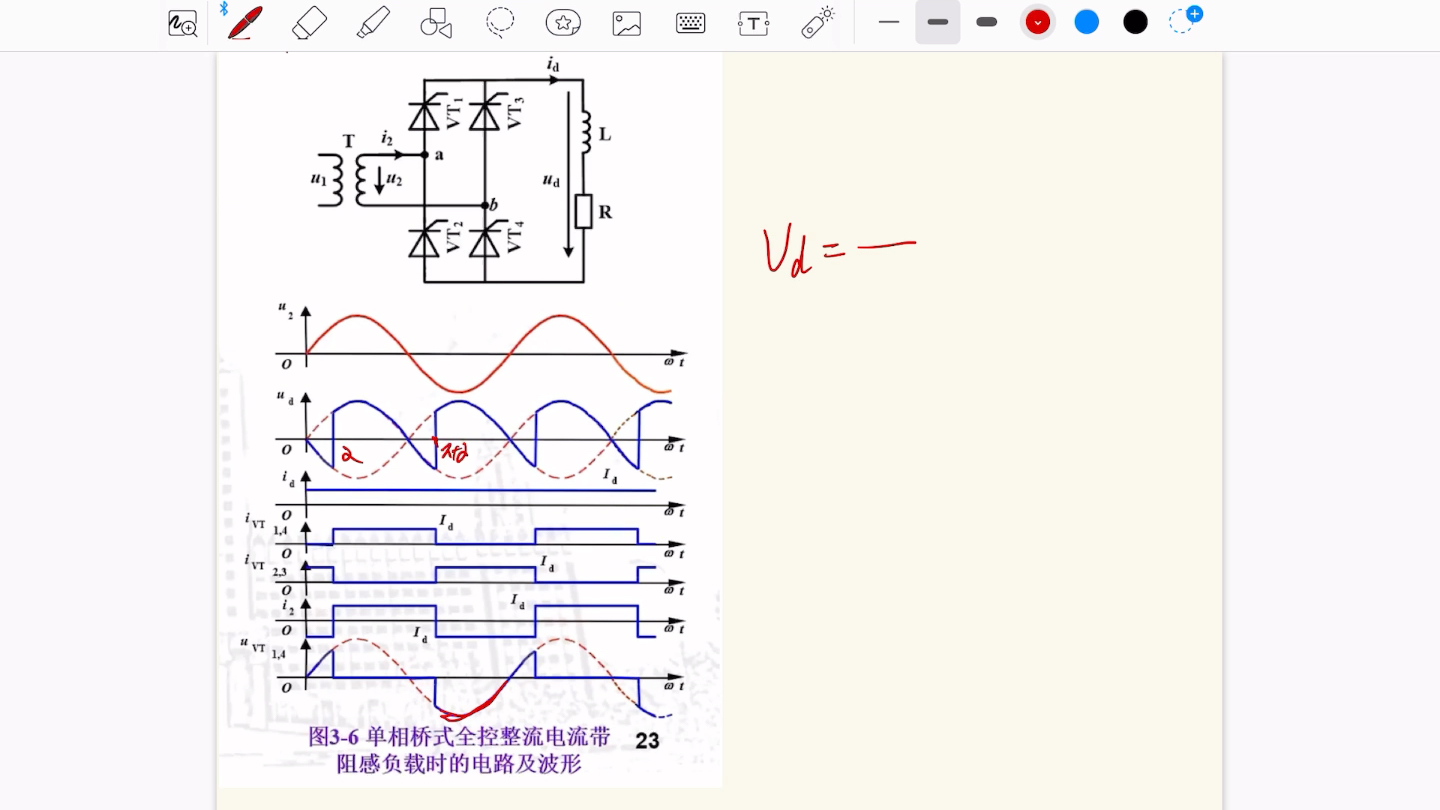 全波整流输出波形图图片