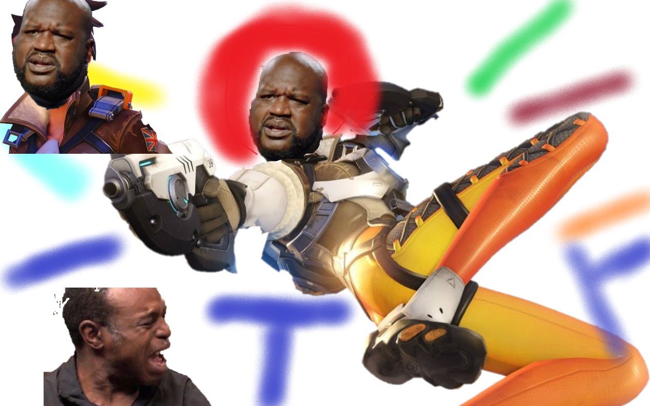 mlg美式鬼畜这tm是猎空不是裂空