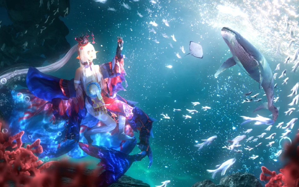 师cos】来看看两张价值过百的海国姐妹cos合成叭——千姬 铃鹿御前