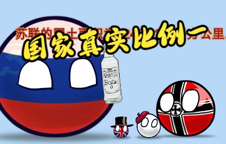 【波兰球】国家真实比例一哔哩哔哩bilibili