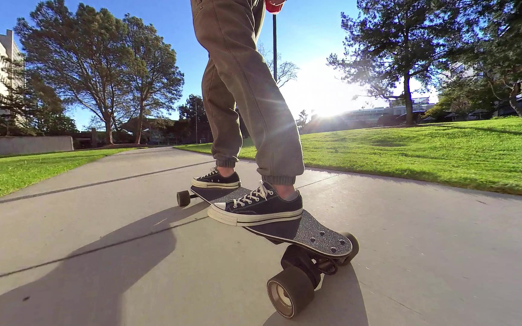 boosted电动滑板-圣地亚哥遛弯 - 拍摄:insta 360 one r