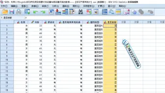 Download Video: 医学统计案例研究：二元logistic回归研究混杂因素对自变量与因变量关系的影响（抑郁影响因素的研究）——【杏花开医学统计】