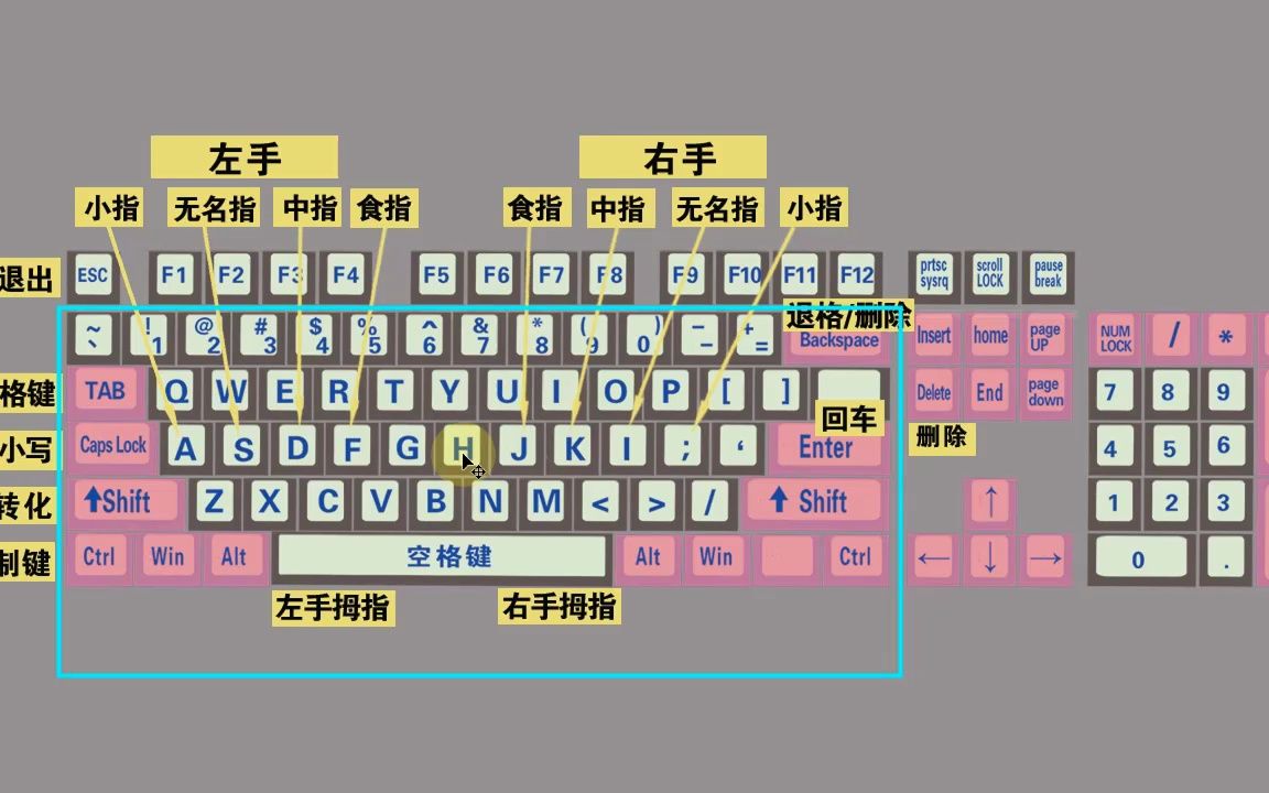 零基礎學電腦打字入門教程,老師一步一步教會你