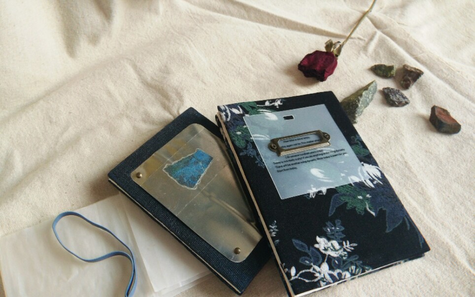 自制水彩风琴本小众矿物工业