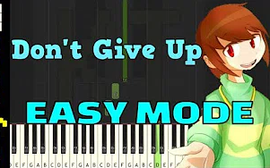 [图]【教你弹钢琴】Don't Give Up! 简单模式