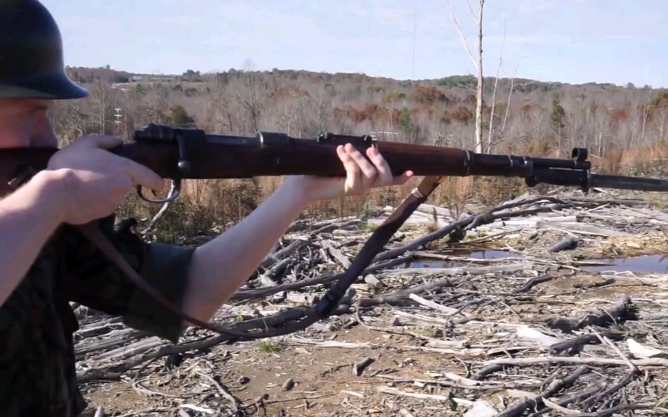 毛瑟枪射击k98刺刀