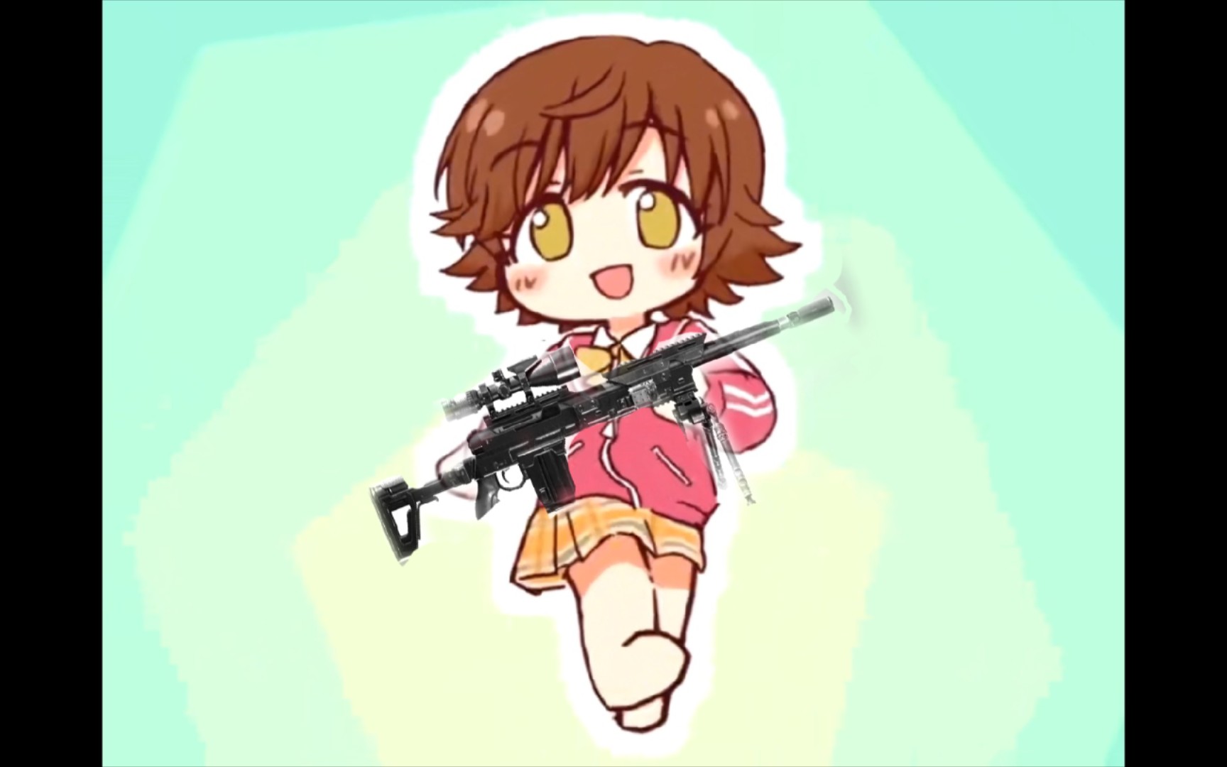 【codm】扛着dlq33散步的本田未央(?