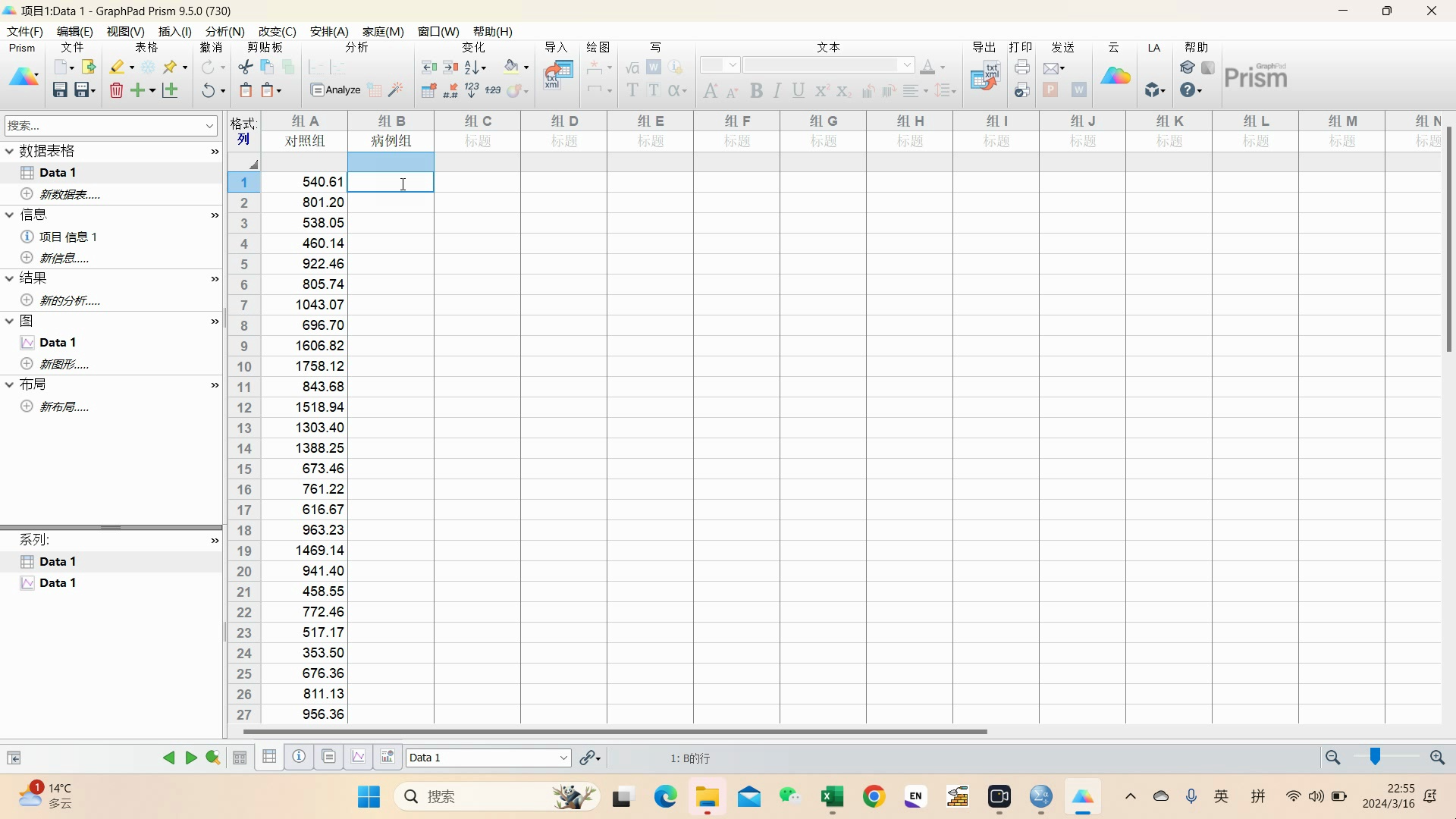 spss 两独立样本非参数检验 GraphPad Prism绘制箱线图哔哩哔哩bilibili