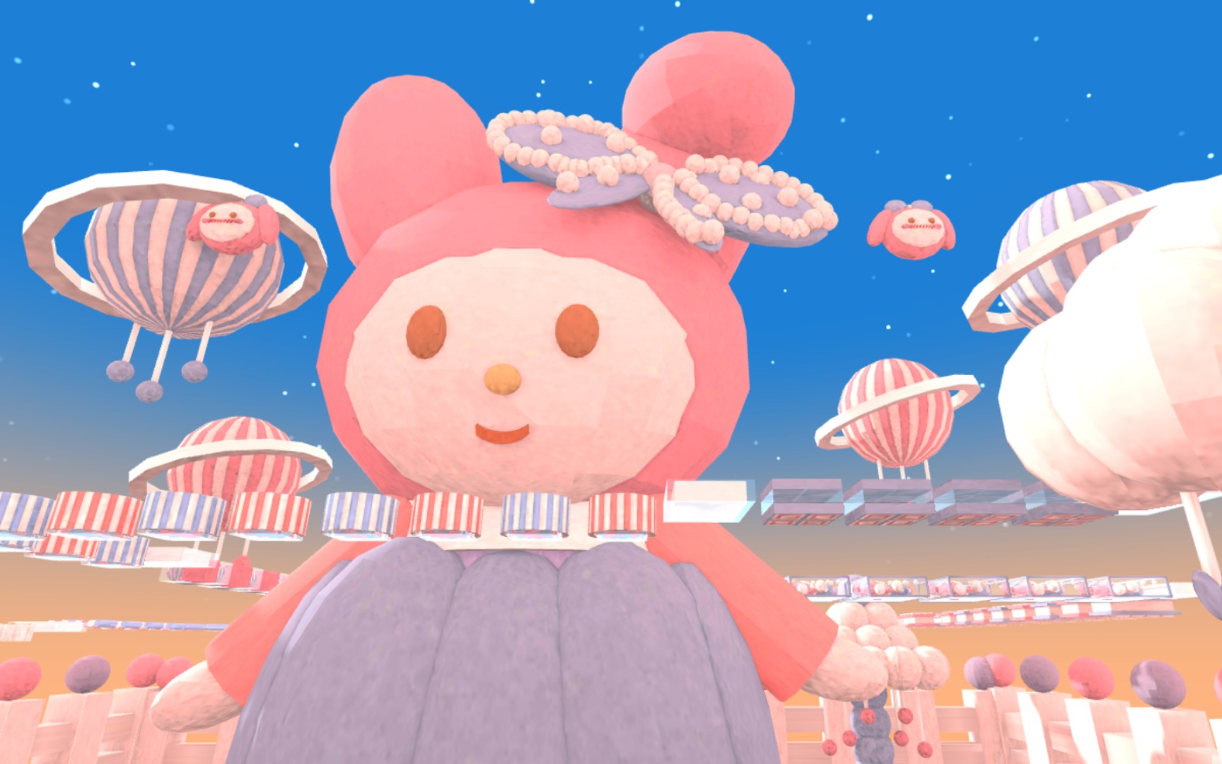 【非贴图跑酷】浪漫の美乐蒂跑酷