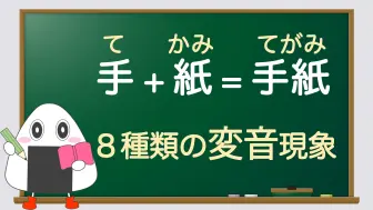 Download Video: 连浊、转音、促音化、半浊音化等8种日语单词变音现象的规律！