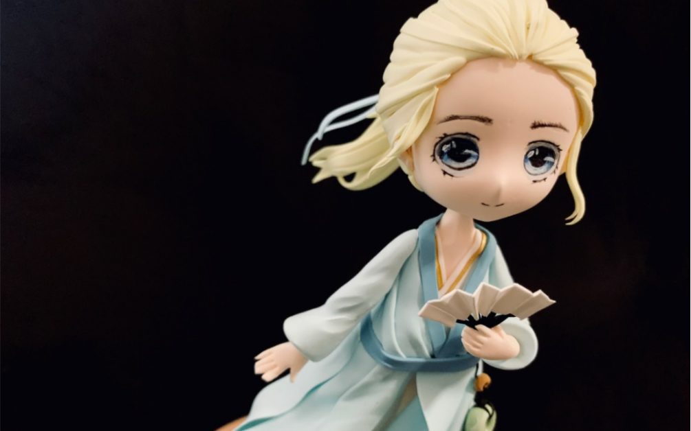 【超轻粘土】笑傲江湖林平之q版粘土人～(自己瞎捏的)_哔哩哔哩_bili