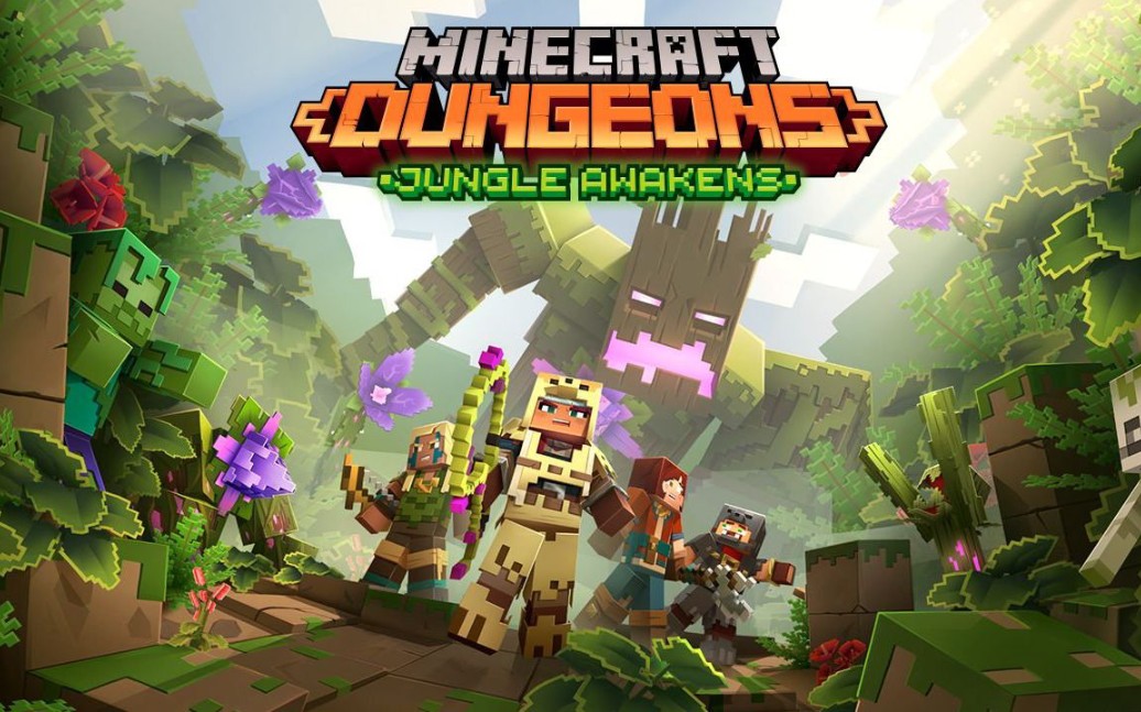 minecraft dungeons《我的世界地下城》岛屿之地 末日  蔓生神庙