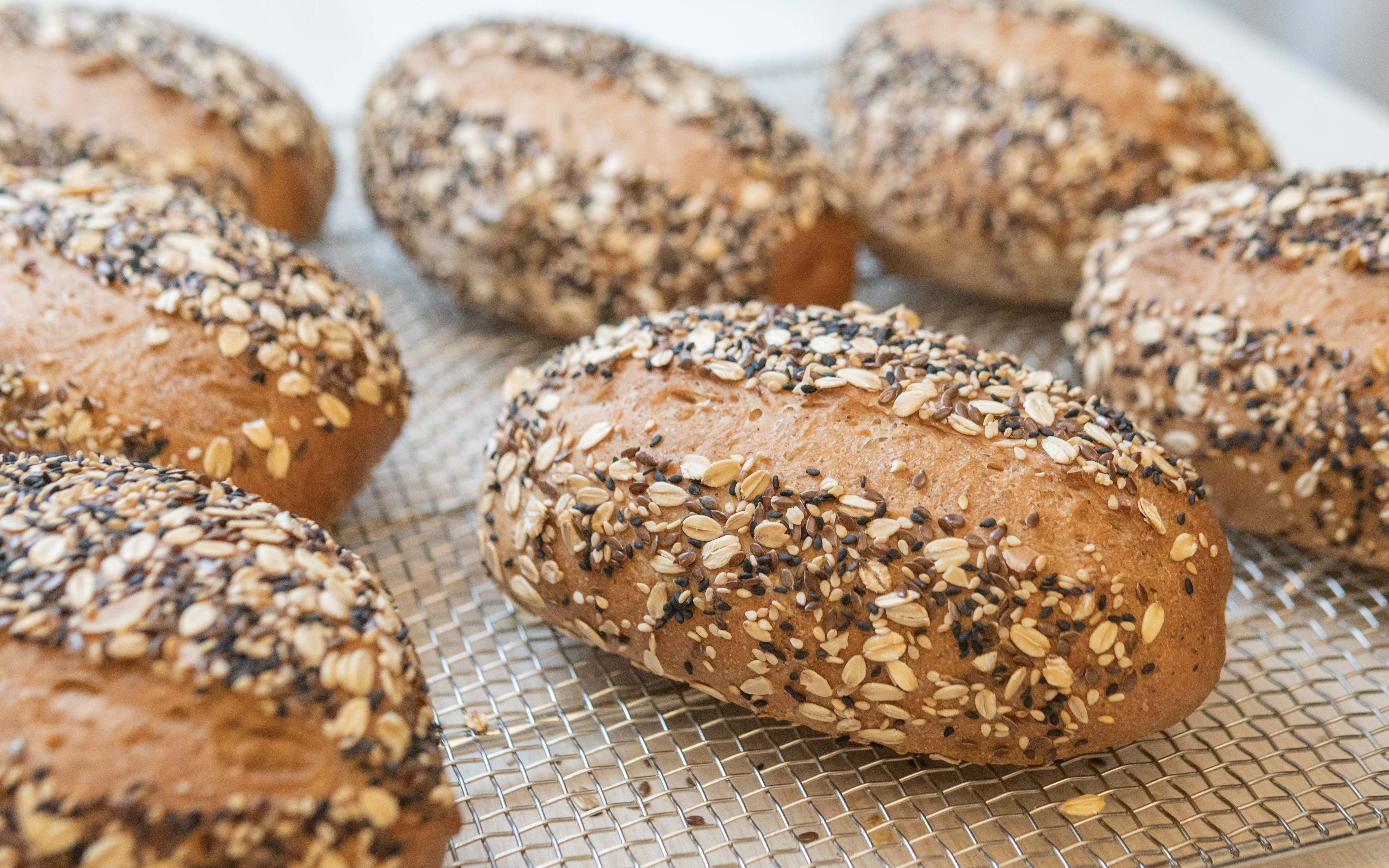 全麦谷物面包,自己做的面包真香._哔哩哔哩_bilibili