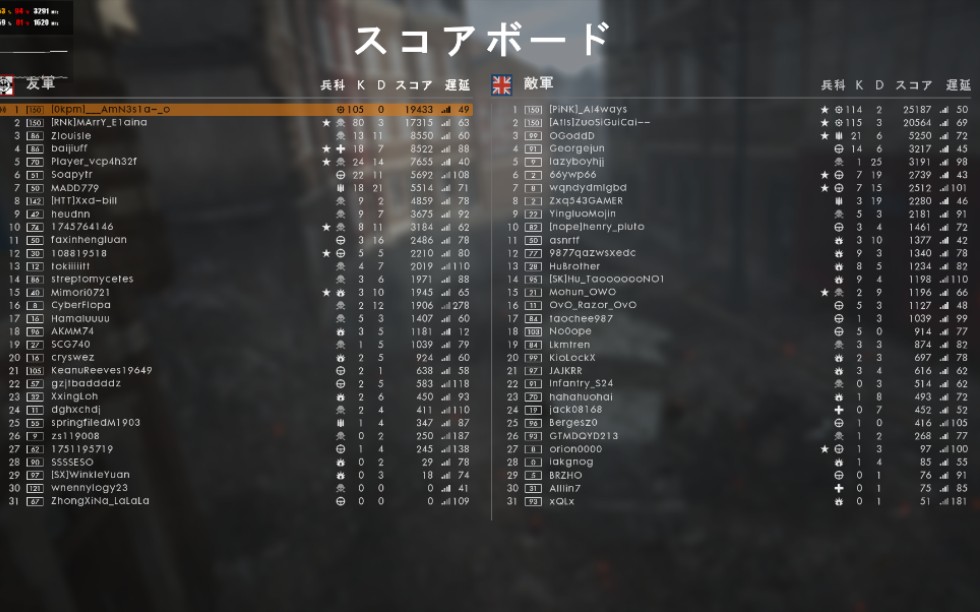 BF1亚眠驾校三人百杀个人105KD的5分钟录像网络游戏热门视频