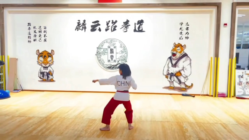 跆拳道品势太白