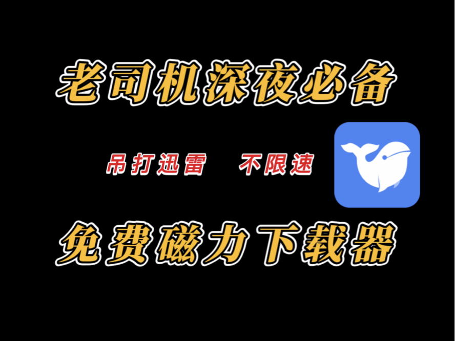 [图]最强磁力种子在线播放/下载器，完全免费。高达30m/s！