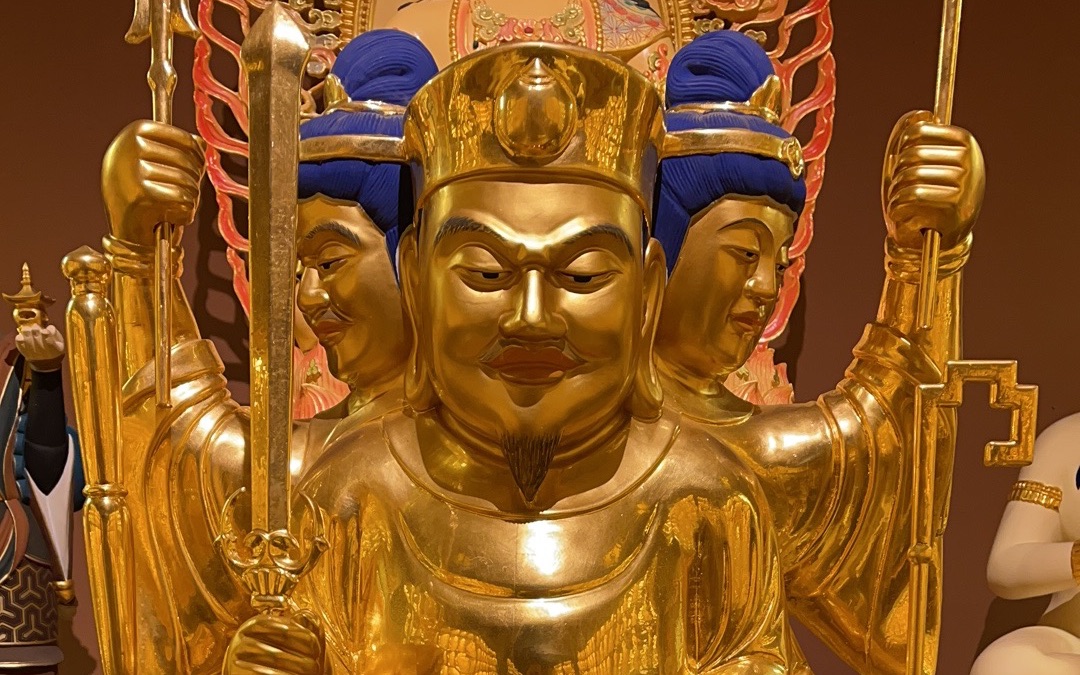 三面大黑天增益护摩