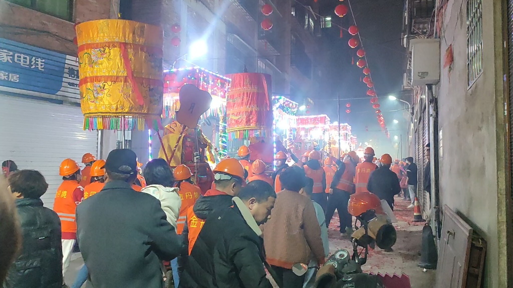 福建春节游神民俗文化活动