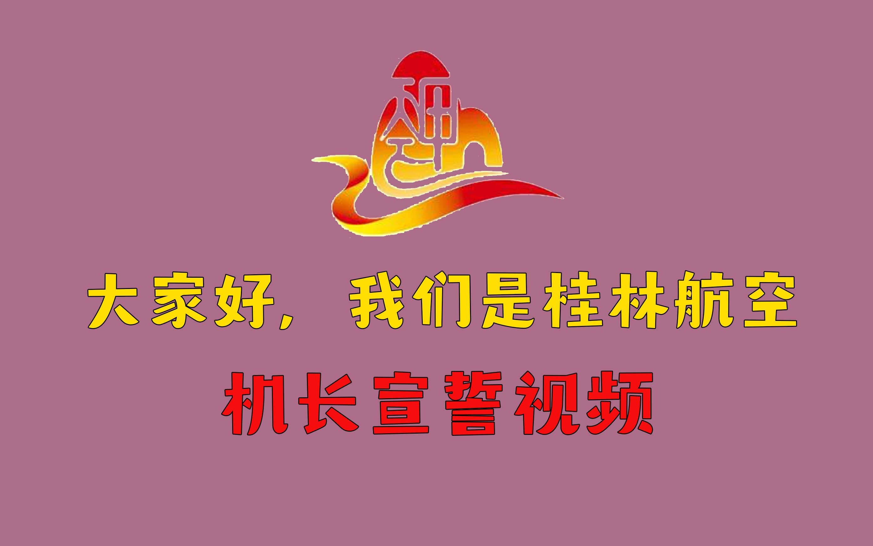 【官方】桂林航空机长宣誓:严格执行飞行规章,坚决遵守飞行纪律,永远忠于机长职责!哔哩哔哩bilibili