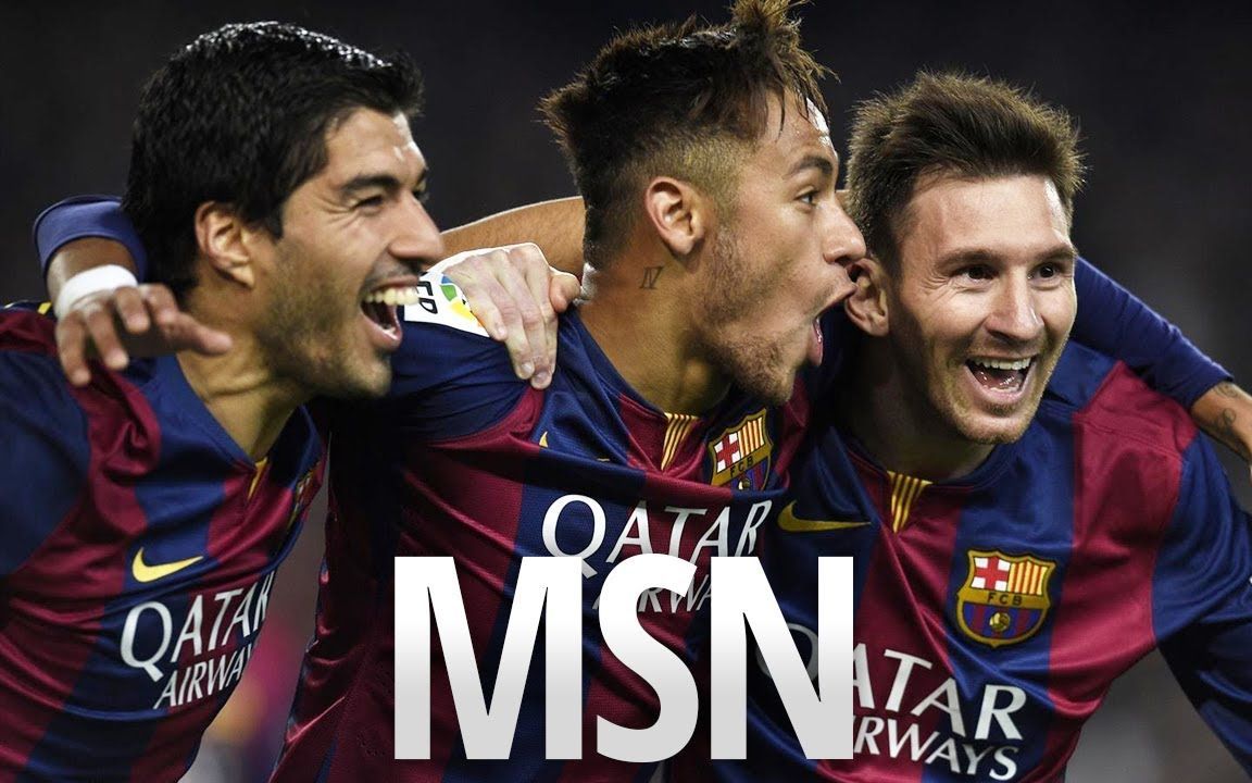 巅峰msn横扫欧洲!msn在诺坎普摧毁曼城979797