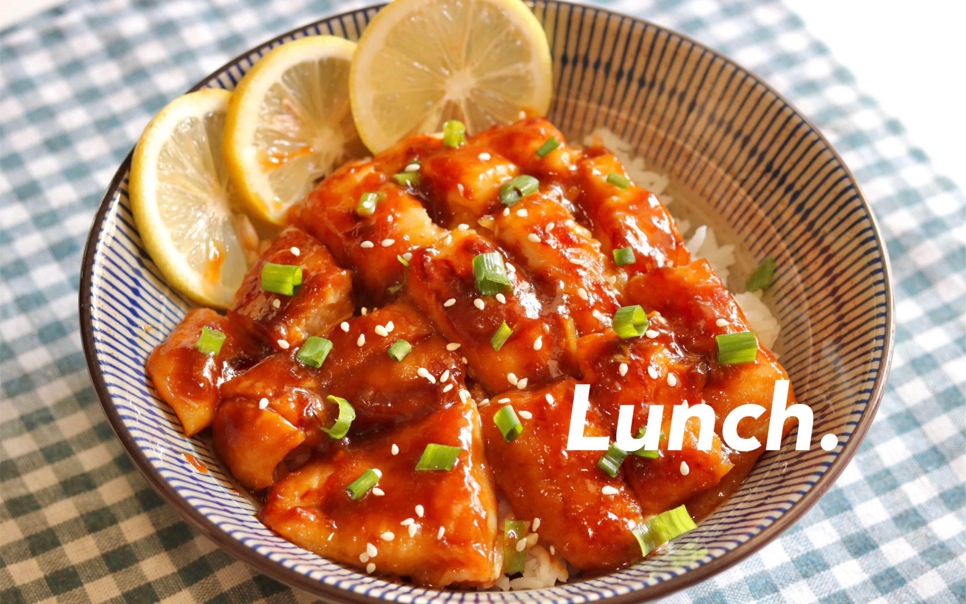 活动  一人食vlog|超满足的照烧巴沙鱼盖饭|不输日料店!