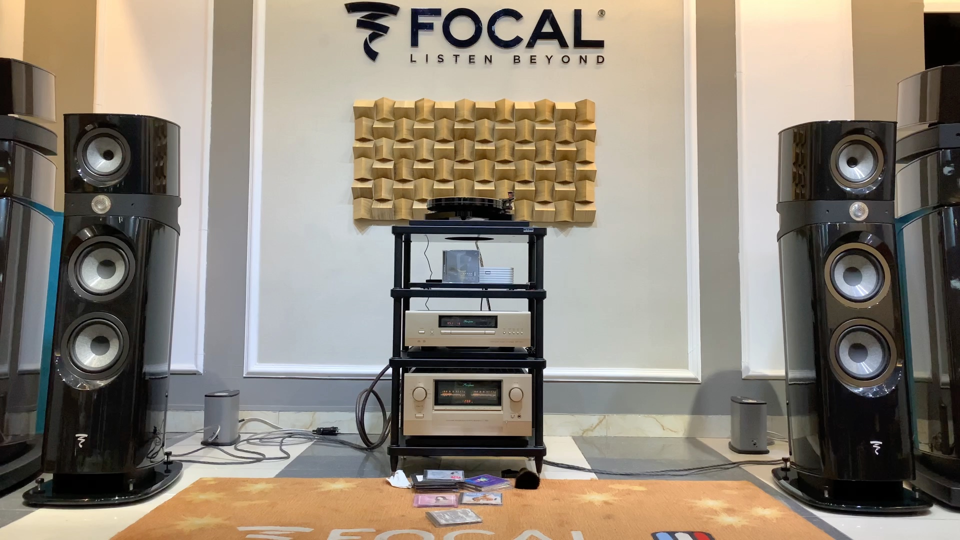 2/5 法国劲浪focal sopra n3落地式音箱 搭配 日本金嗓子e800功放