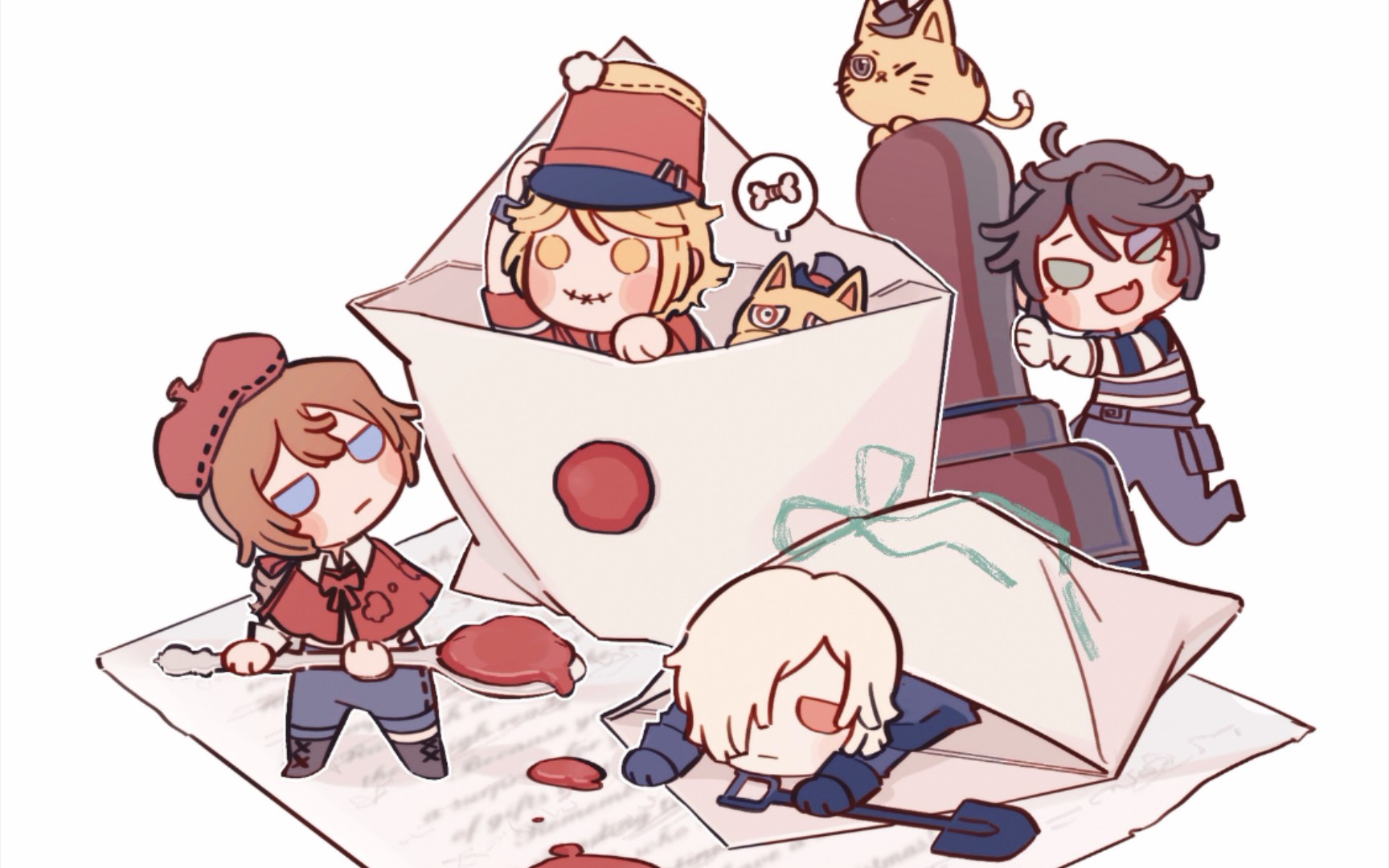 【第五人格/vale】卢卡维克多互相失去另一半