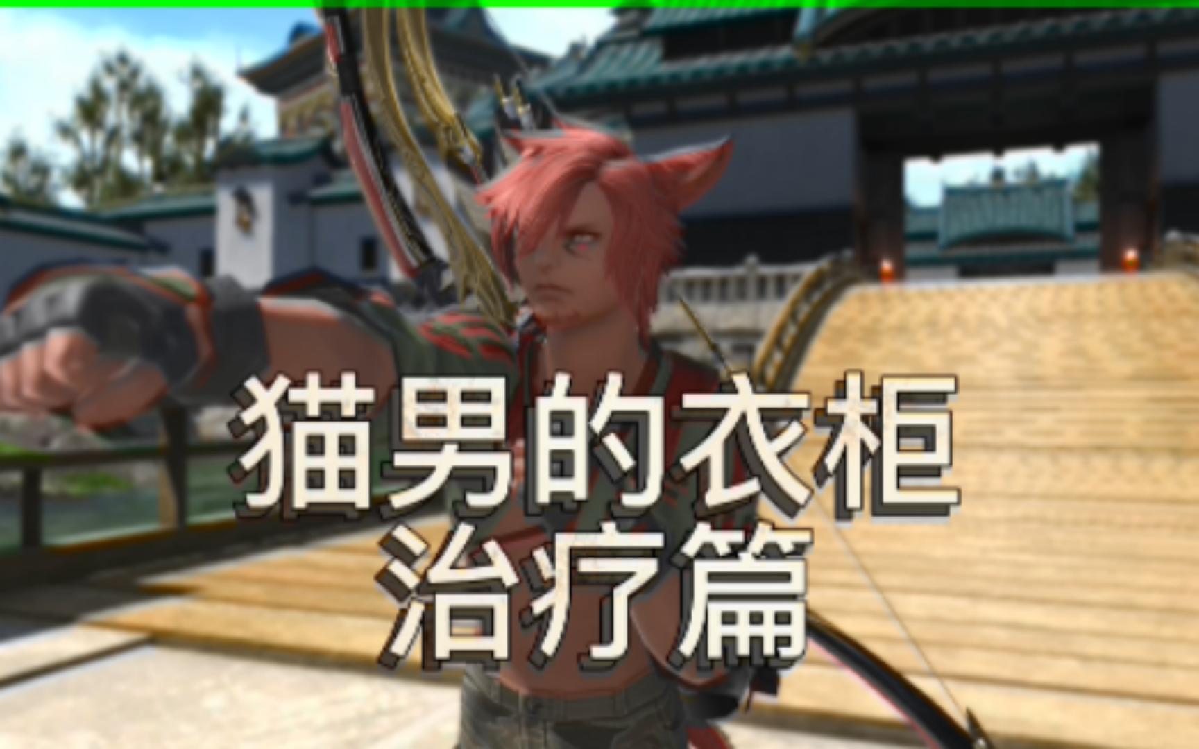 【ff14】黑皮猫男的幻化柜(治疗篇)