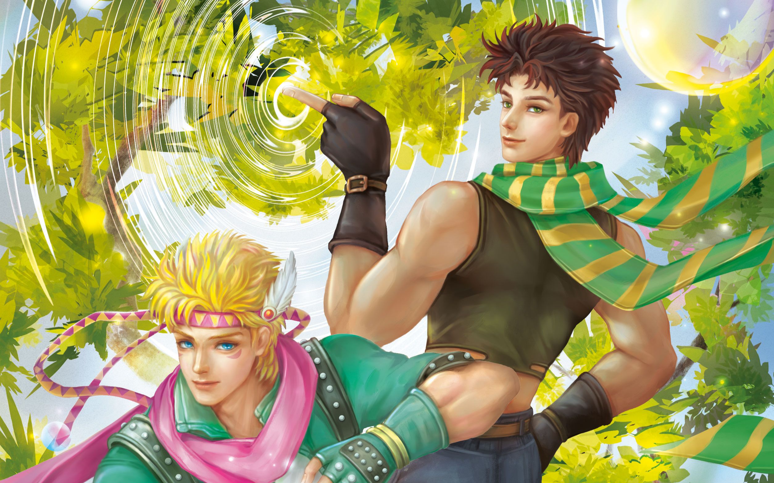 【jojo乔斯达x西撒】画得再丑也要坚持