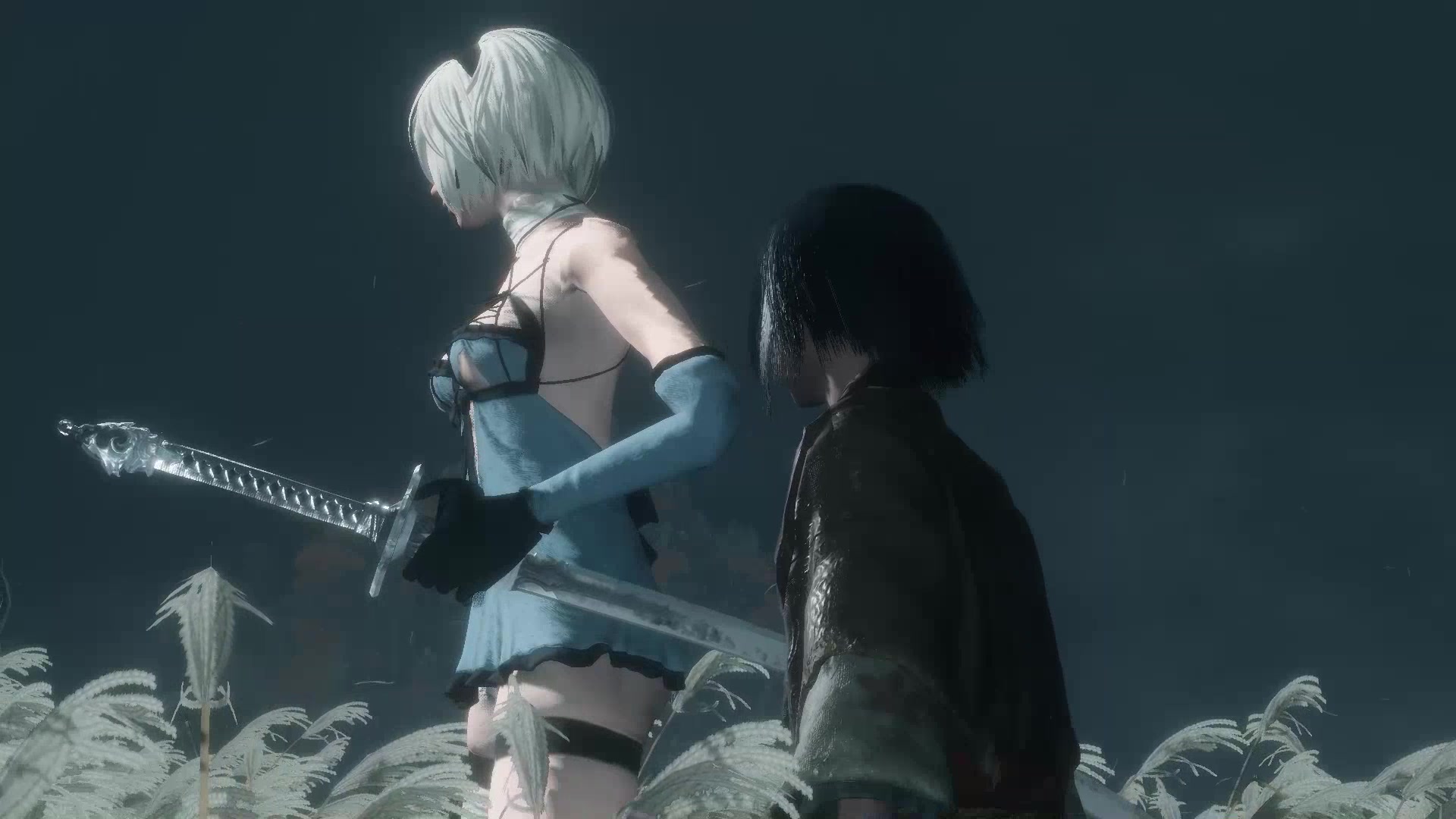 只狼2b爆衣加真炎幸魂音效mod后半段有挨打音效