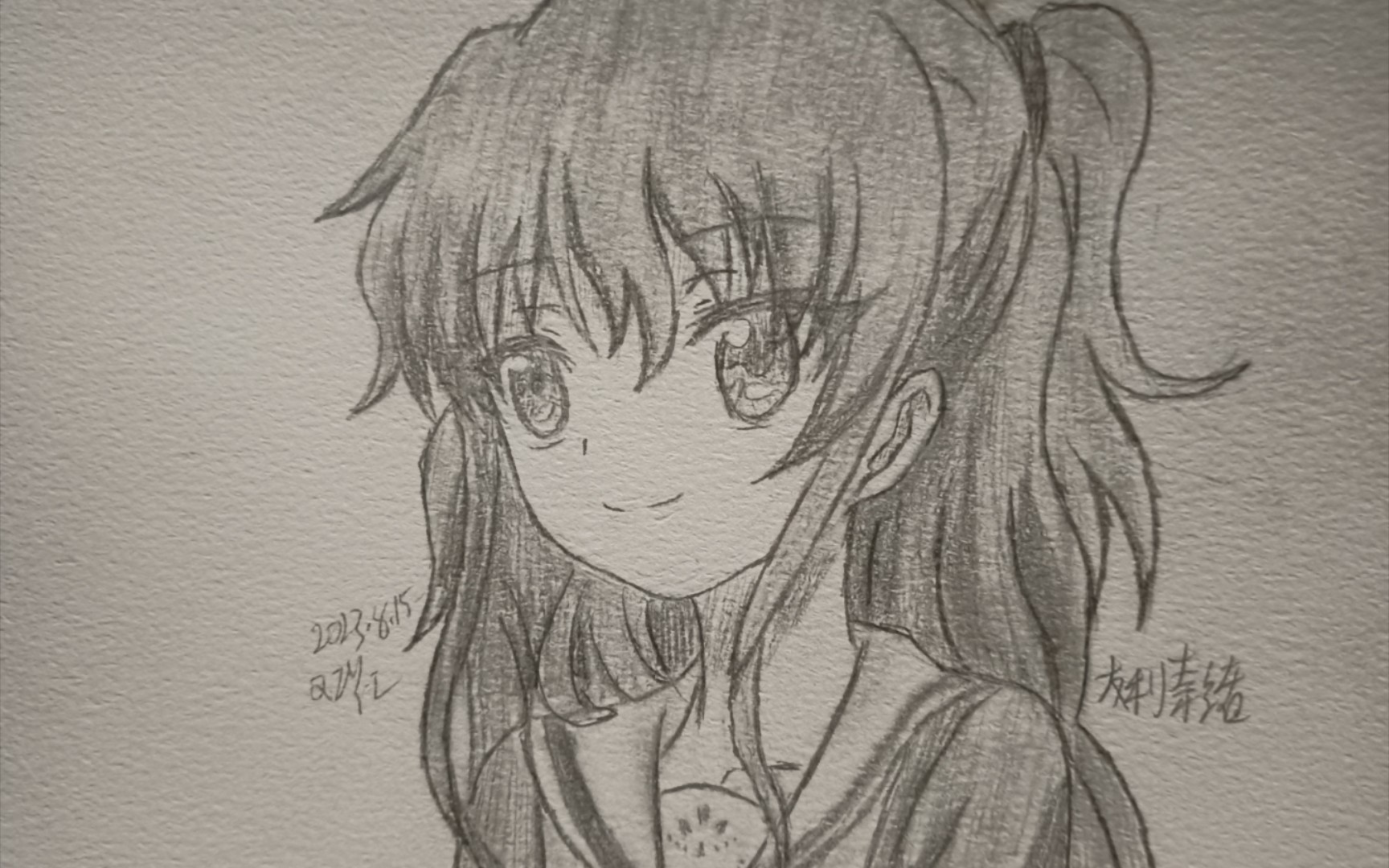 手绘友利奈绪 charlotte 喜欢友利奈绪的可以进来看看