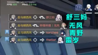 一串四极限反杀舒三妈，无风，青野，雷岁