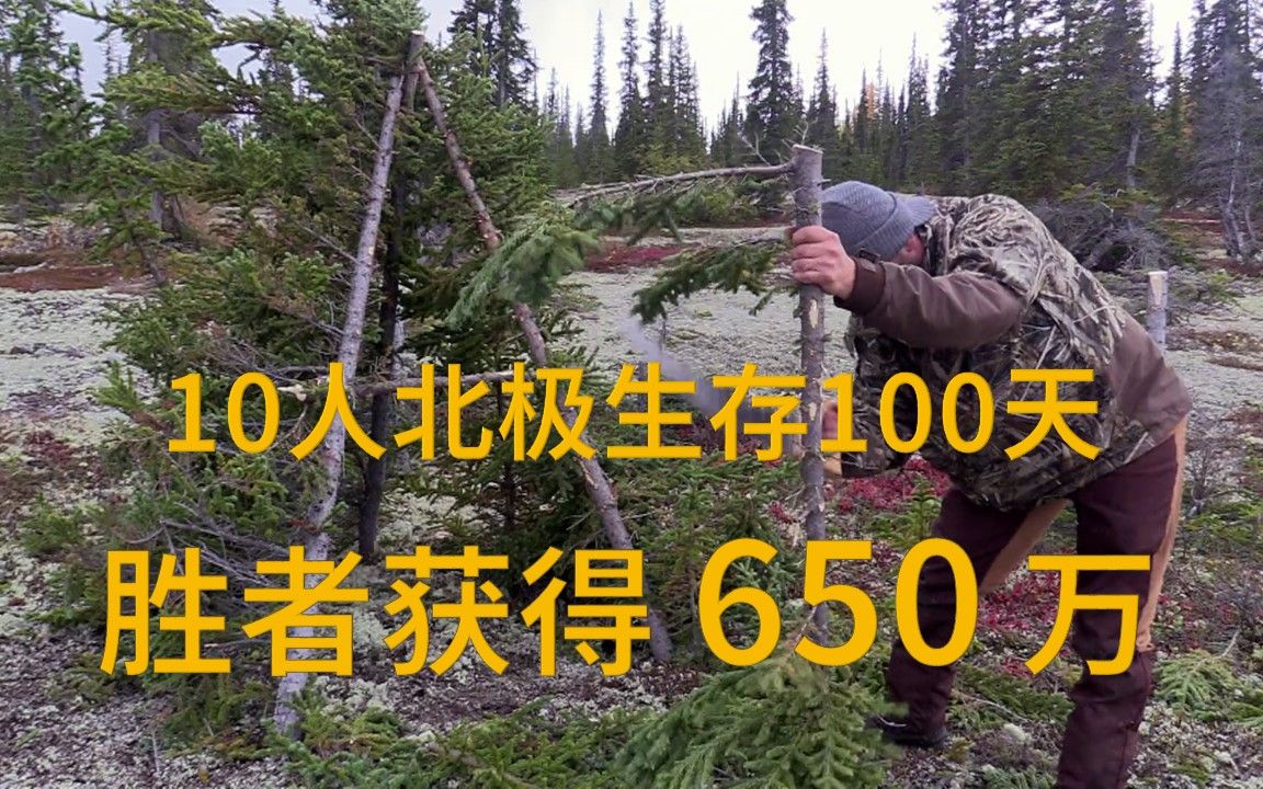 [图]北极荒野求生100天，即可获得650万，我说第七季都是大佬，没谁有意见吧