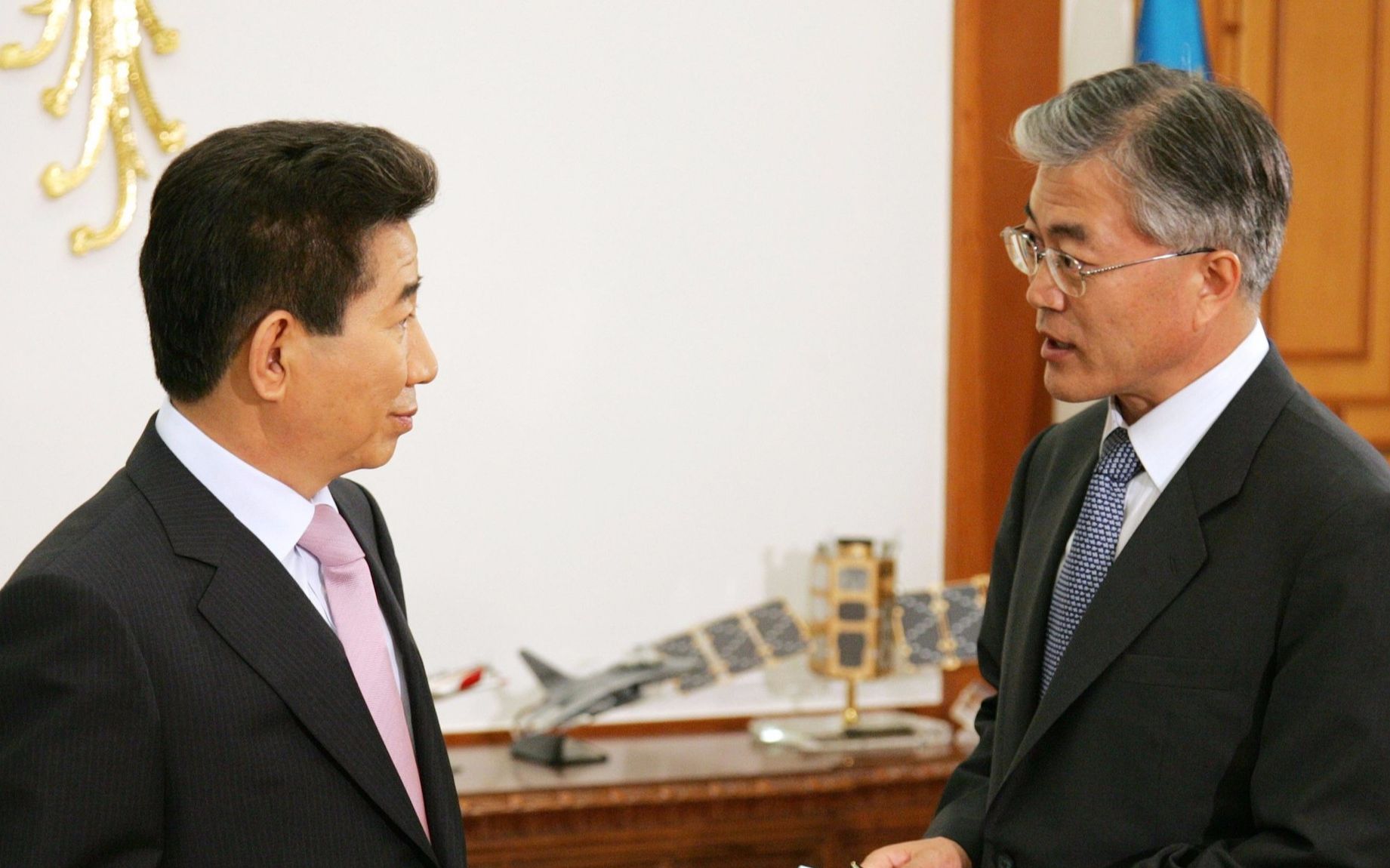 【文在寅 卢武铉】冬眠