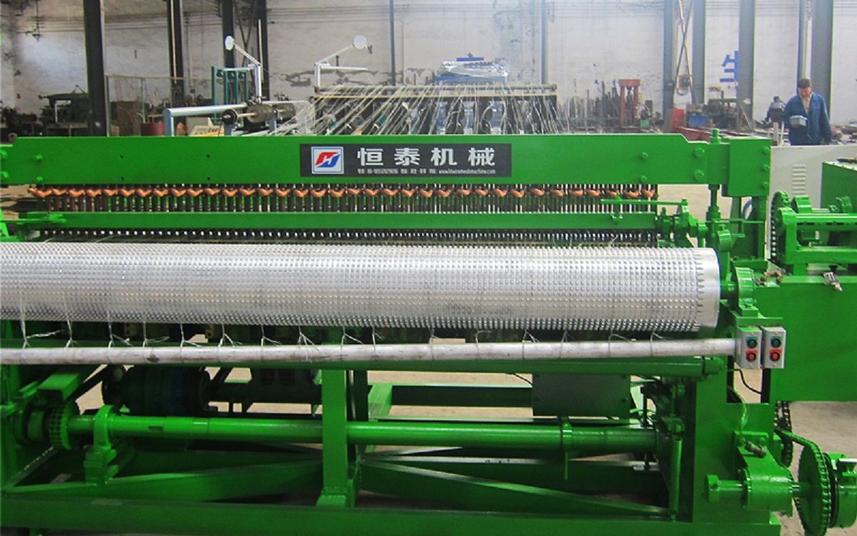 电焊卷网机直径0820mm21米宽15经丝距164纬丝距
