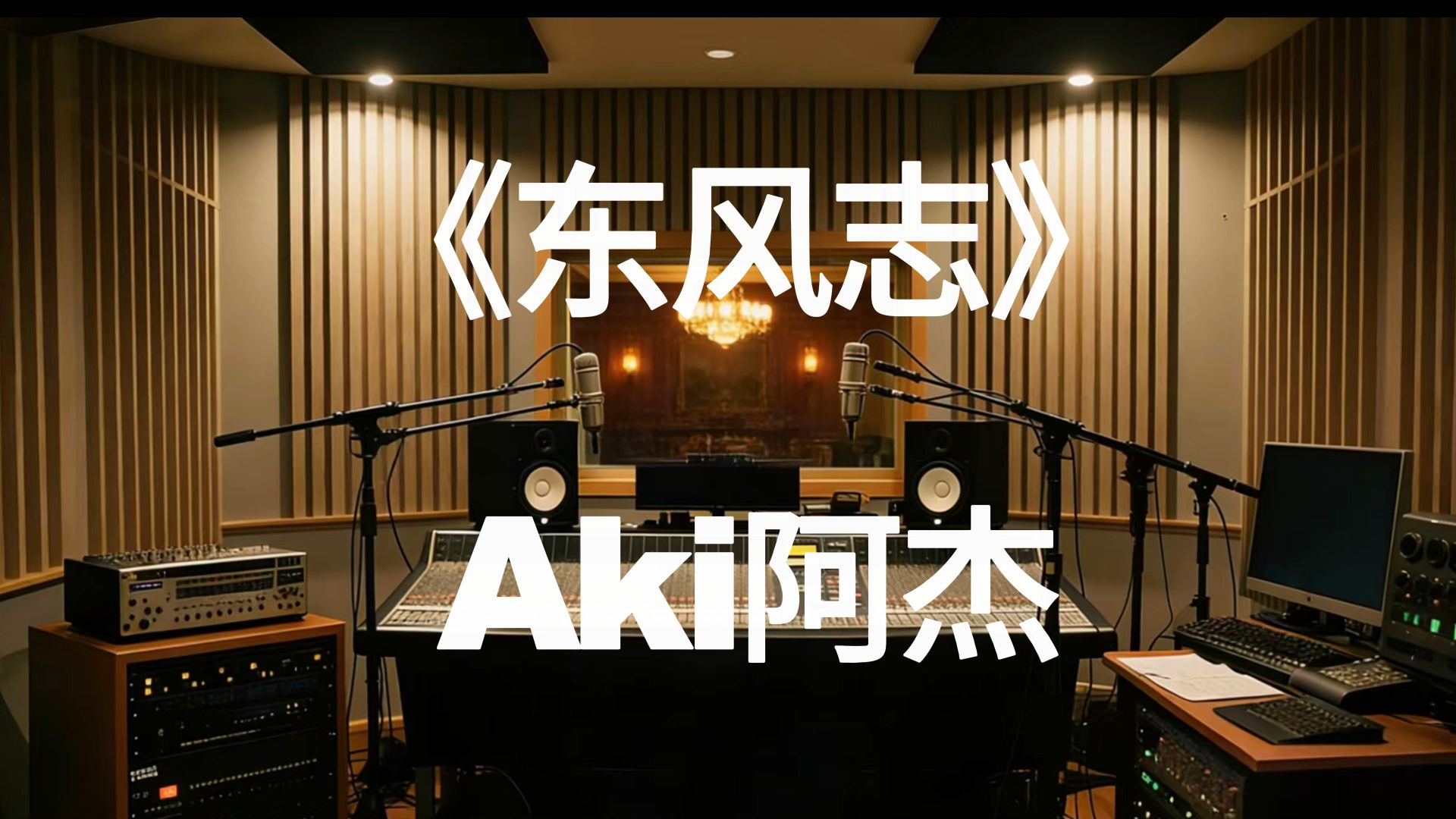 【??-???·无损】Aki阿杰《东风志》歌词纯享版