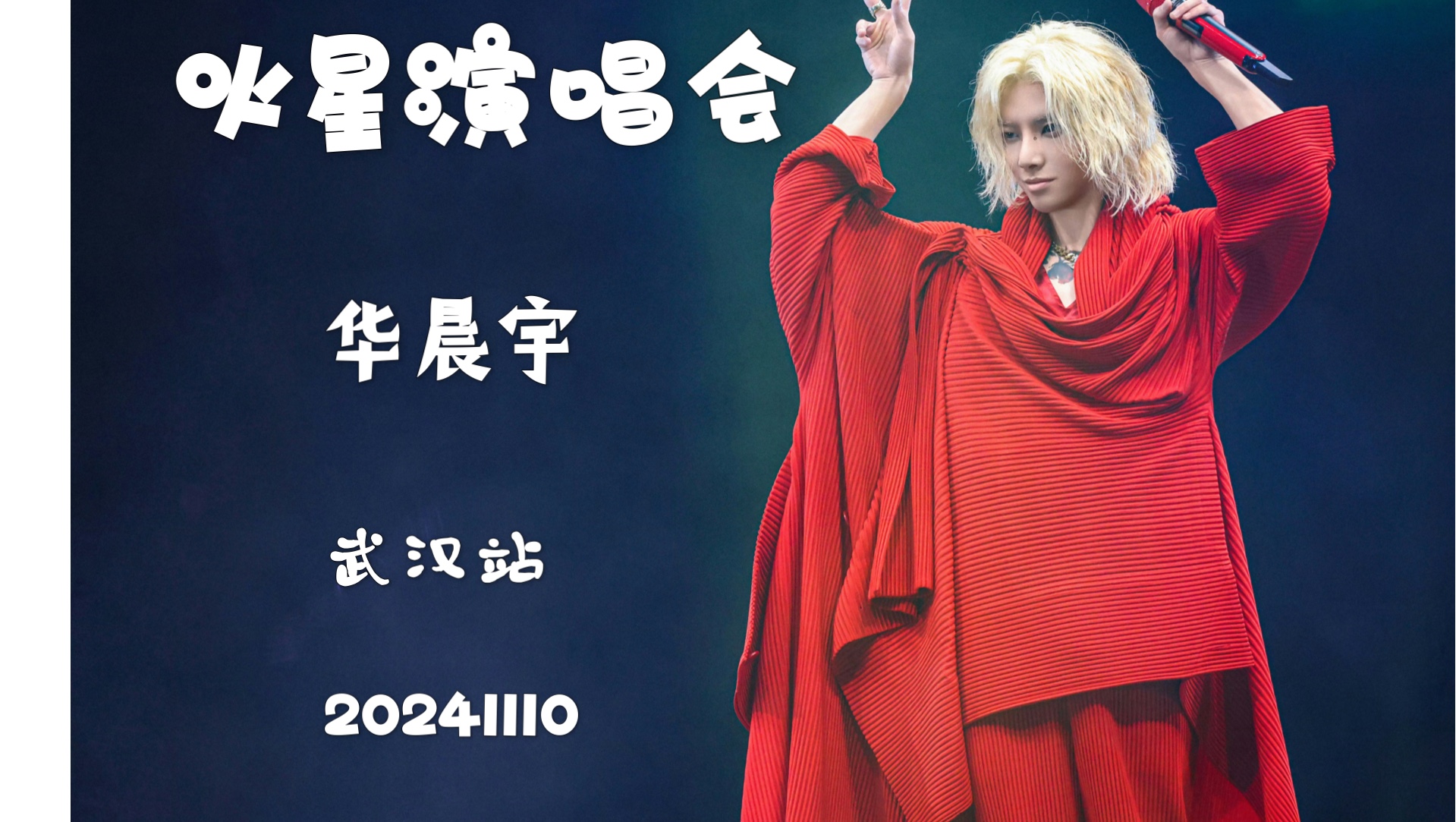 20241110【华晨宇】火星巡回演唱会 武汉站 4K全程哔哩哔哩bilibili