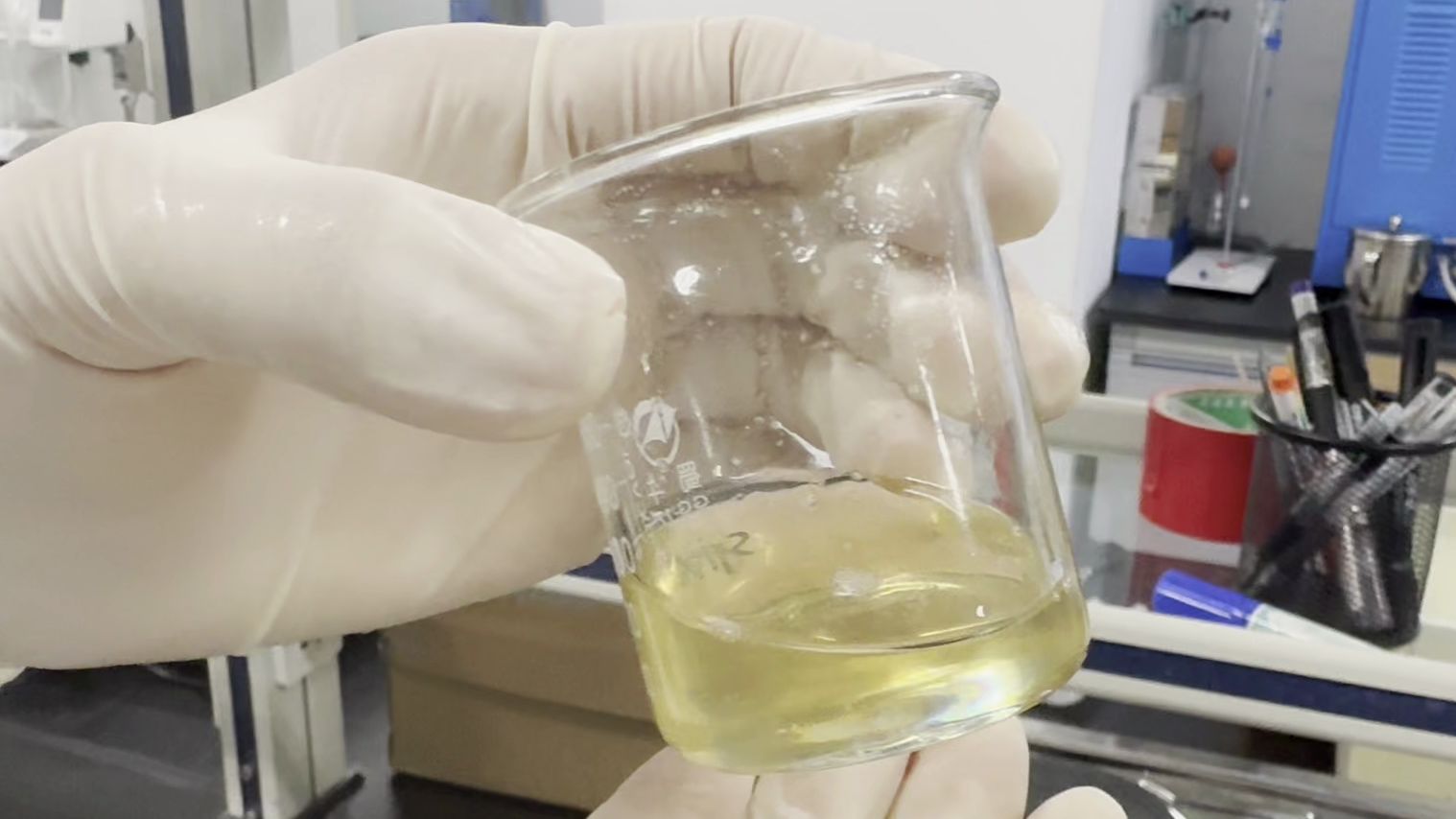 丝素蛋白溶液制备试验