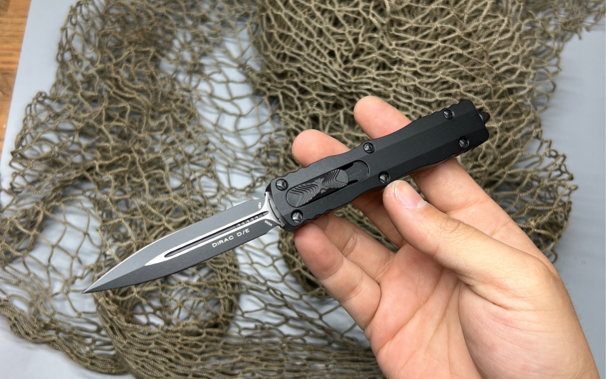 狄拉克 微技术 m390 小改款 水果刀