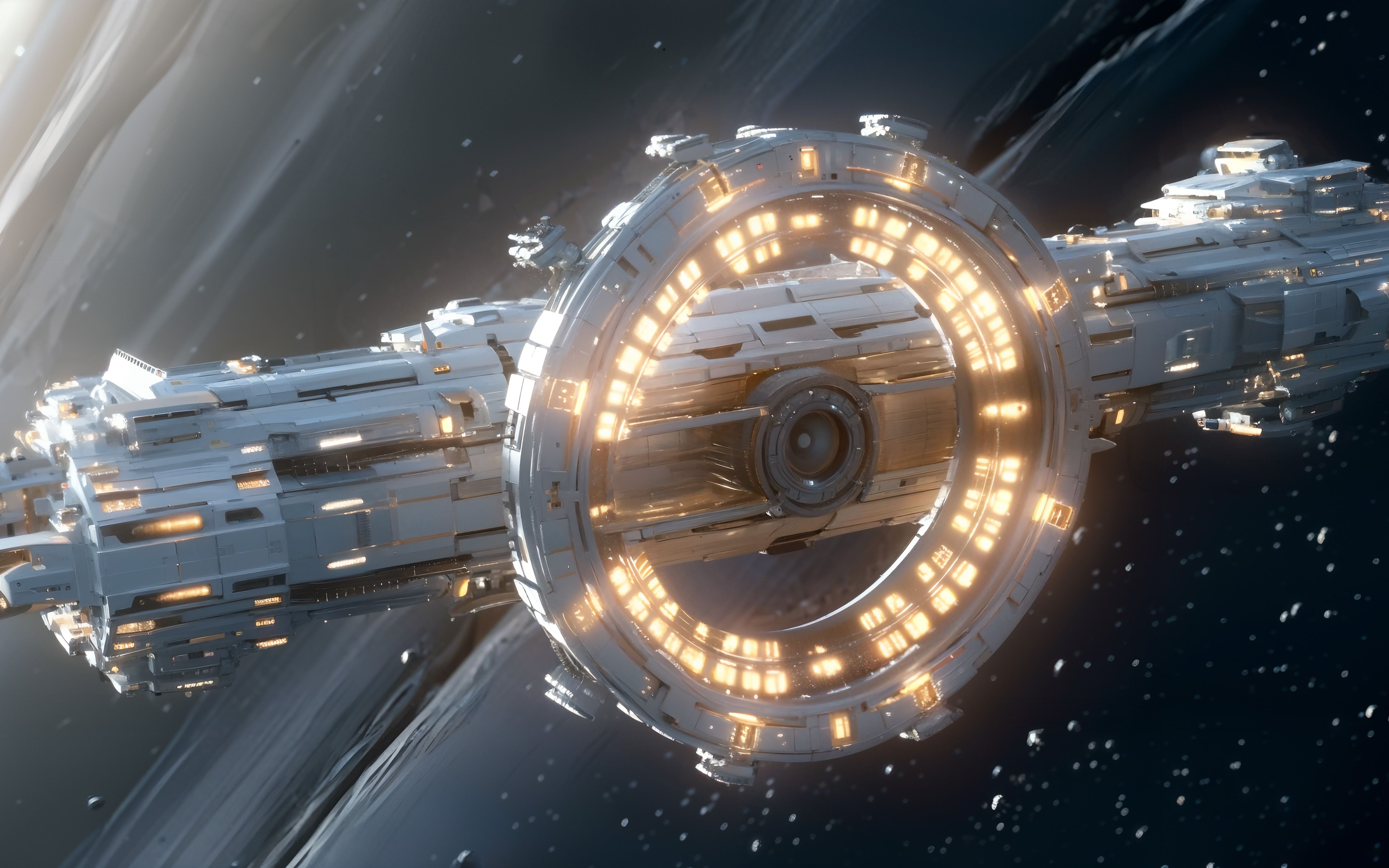 【4k/科幻】流浪地球护航舰队超燃启航!小破球别怕,我来保护你!