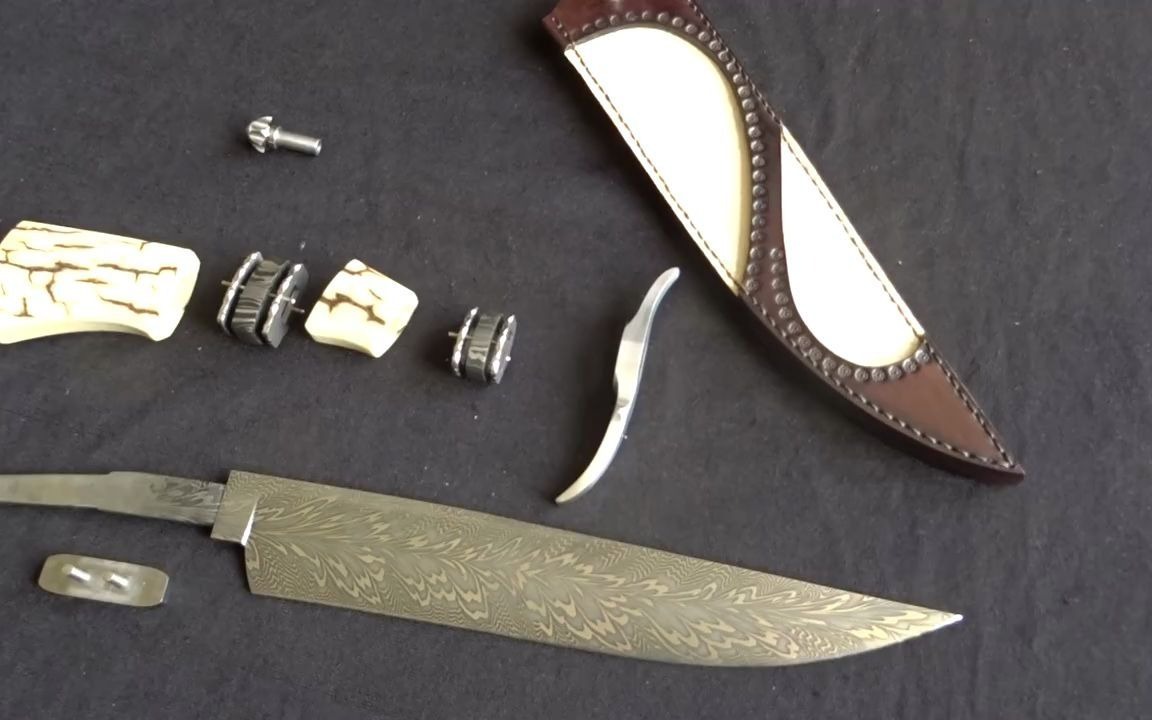 aki刀匠 abs ms刀匠 véronique laurent 可拆解博伊刀 羽毛纹