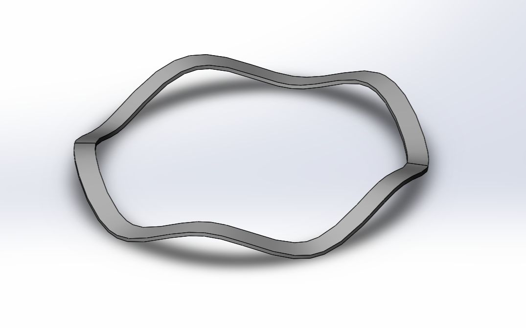solidworks波形弹簧建模