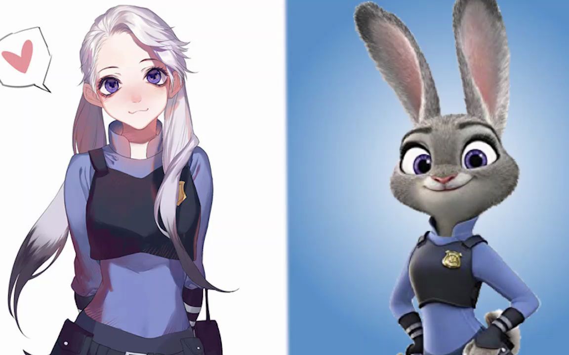 疯狂动物城疯狂动物城动画人物要是拟人化