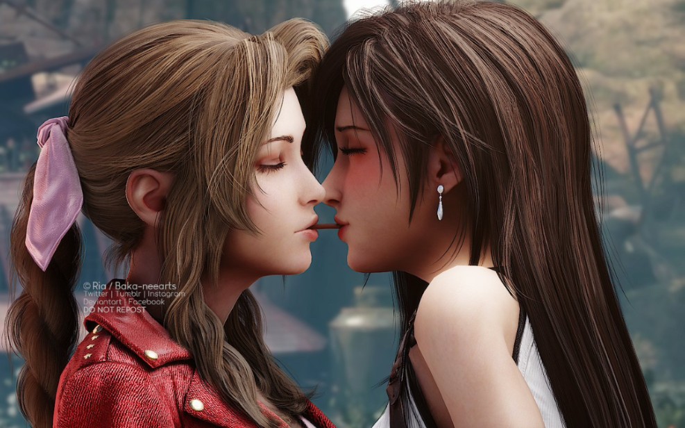 「最终幻想7重制版」蒂法x克劳德双大招豪华套餐_单机游戏热门视频